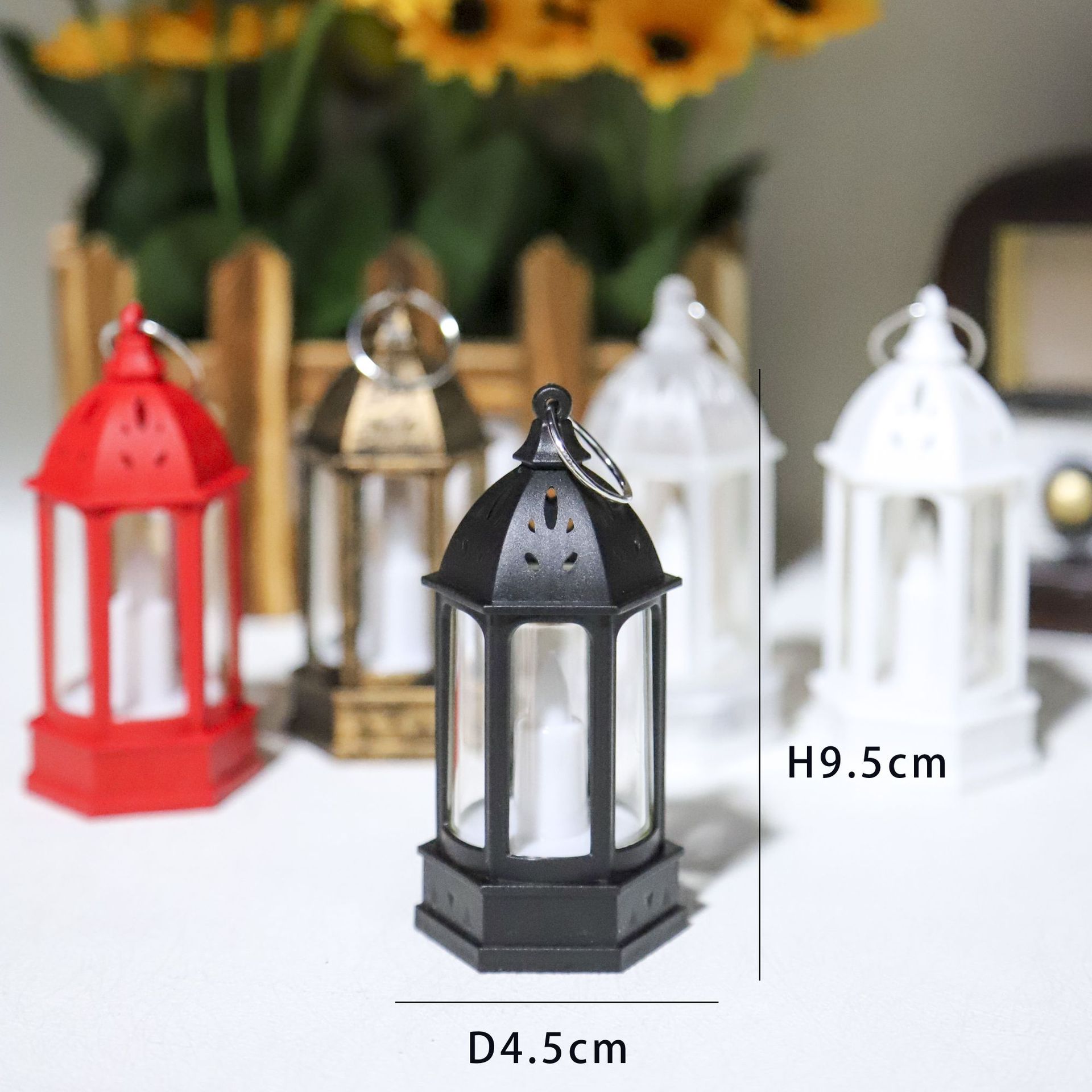 Holiday Candle Set - Mini Lámpara de Ambiente Creativa, Luz