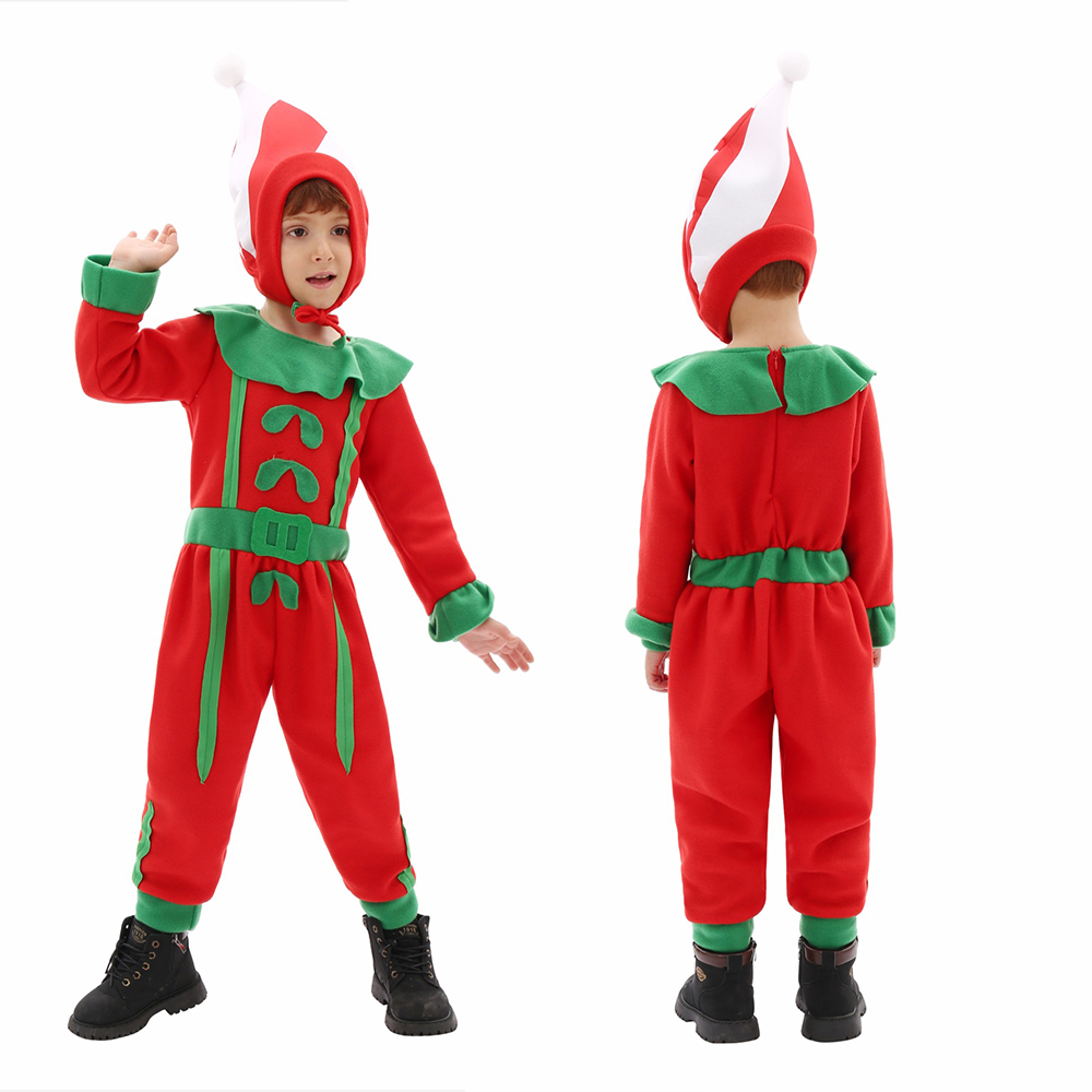 Elf Costume Christmas - Disfraz de elfo de Navidad para