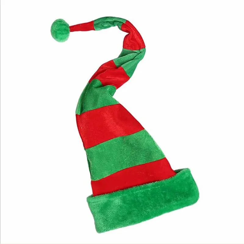 Santa Hat Plush - Gorro de Navidad de felpa, adorno