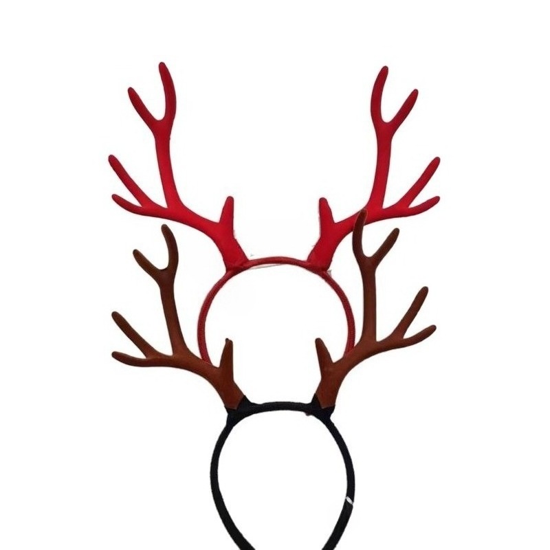 Reindeer Antlers Headband - 10 pares de diademas de 17
