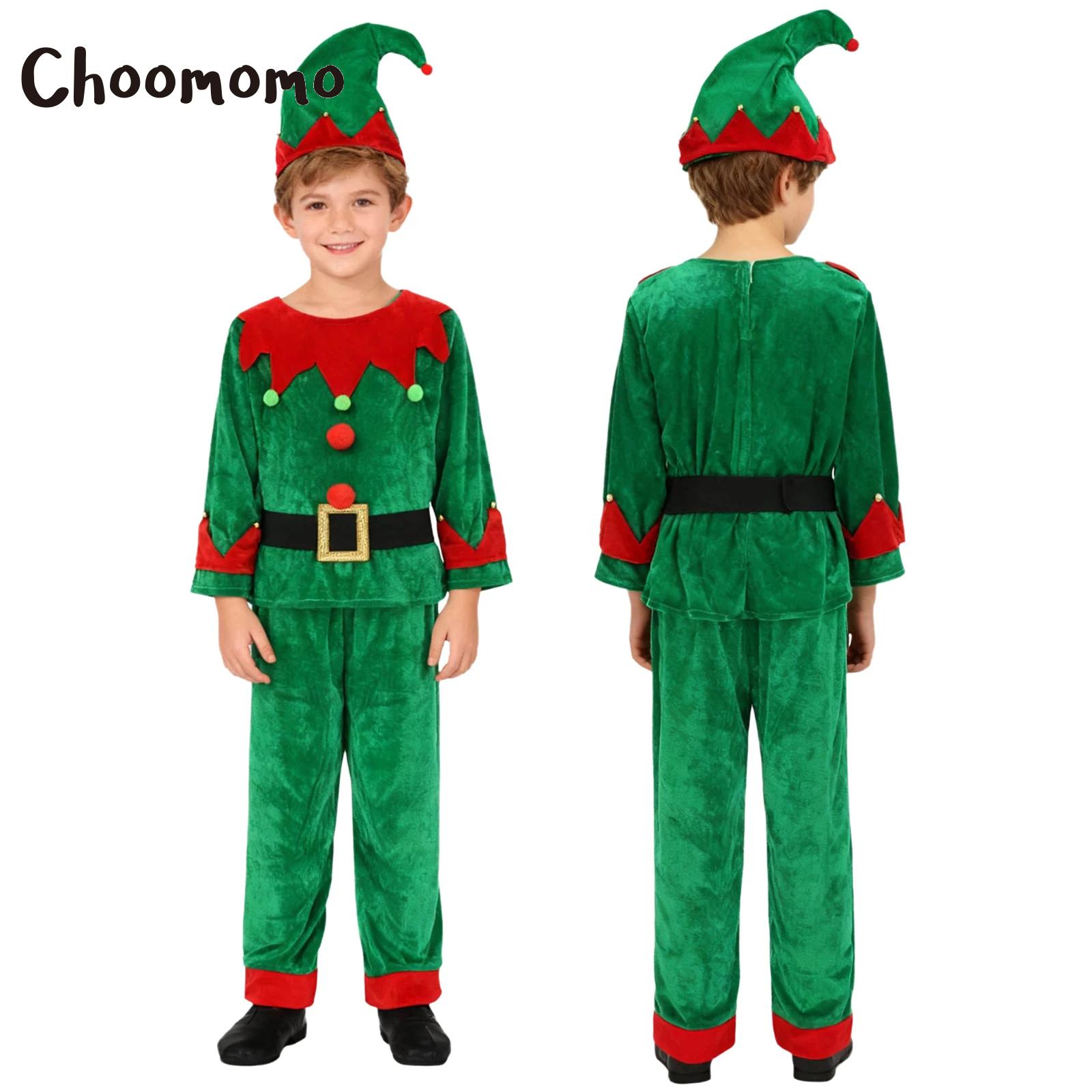 Elf Costume Christmas - Disfraz de elfo de Navidad para