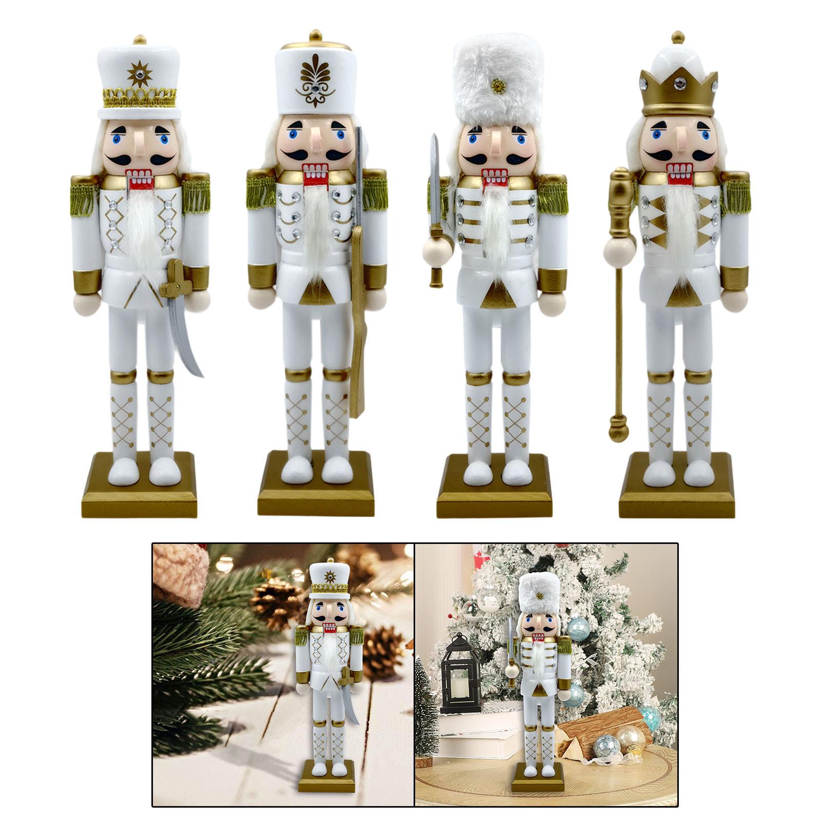 Nutcracker Figurine - Estatuilla de Cascanueces independiente, soldado de