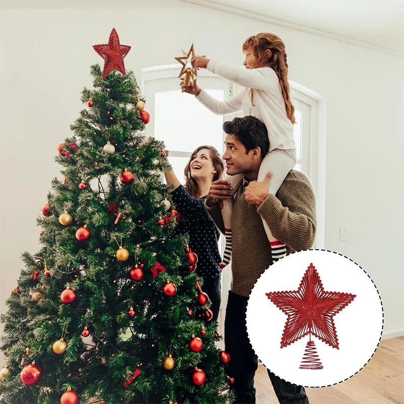 Adorno para árbol de Navidad c - Star Tree Topper reseña y precio