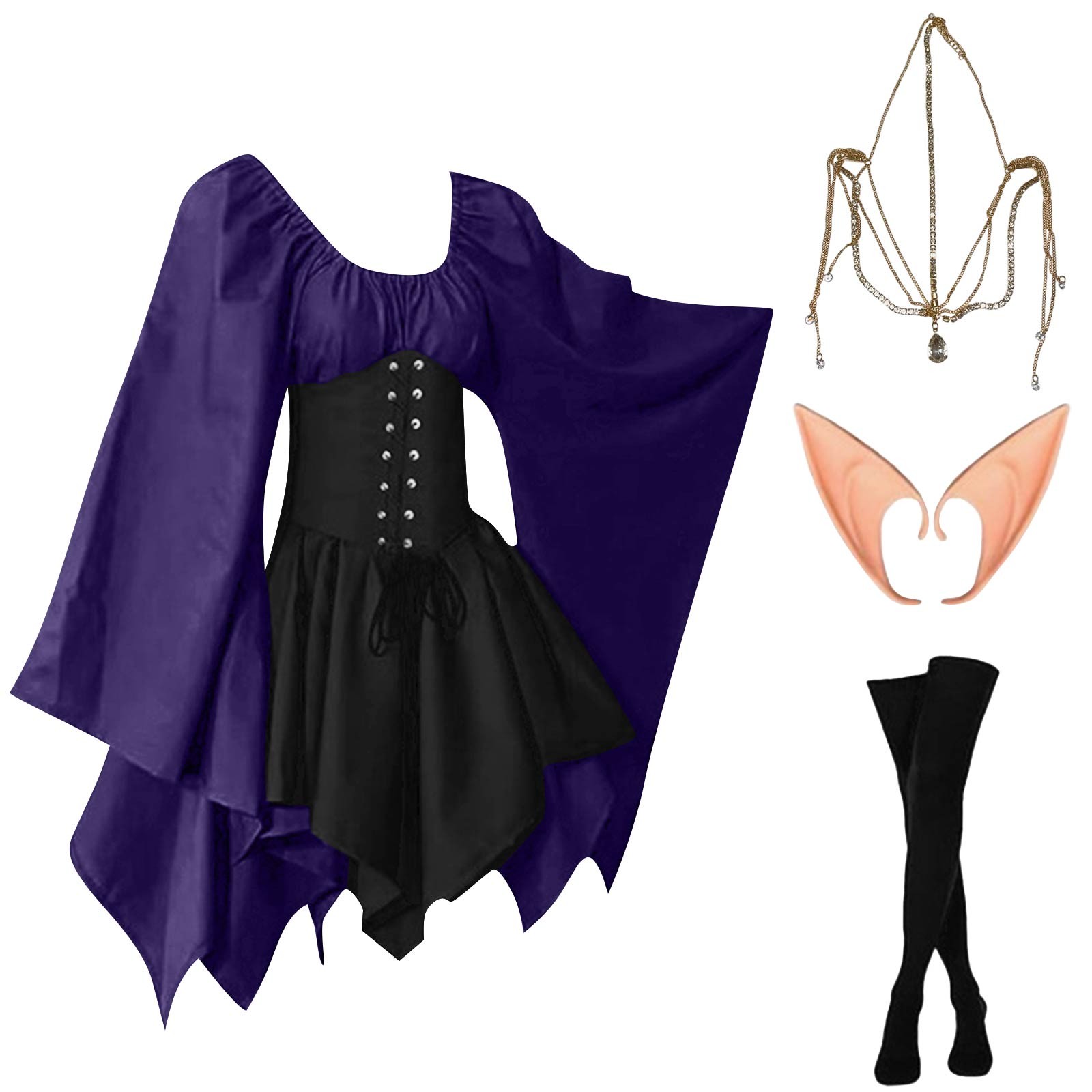 Halloween Cosplay Palacio Vict - Elf Costume Christmas reseña y precio