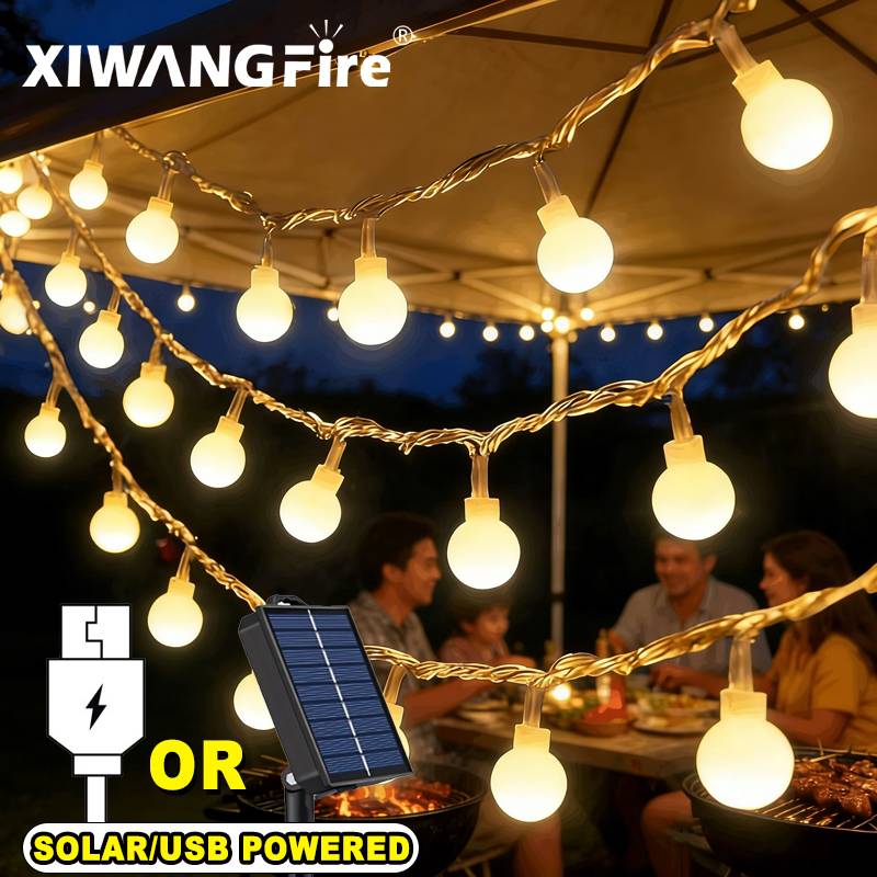 Guirnalda de Luces Solares/USB - Christmas Lights Outdoor reseña y precio