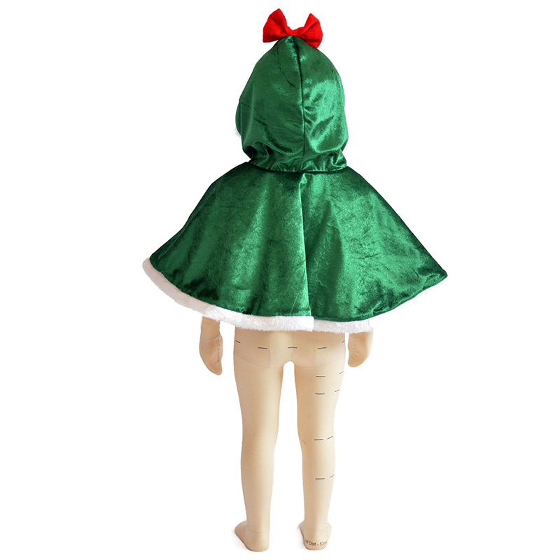 Poncho con capucha de Navidad  - Elf Costume Christmas reseña y precio