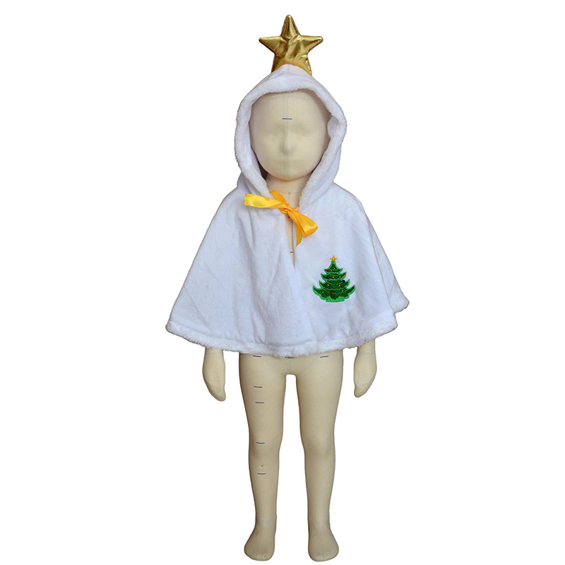 Poncho con capucha de Navidad  - Elf Costume Christmas reseña y precio