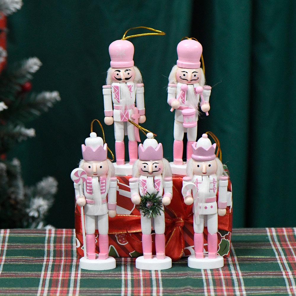 5 Piezas de Figuras Decorativa - Nutcracker Figurine reseña y precio