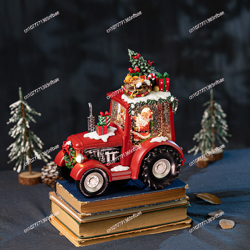 Adorno decorativo navideño de  - Snow Globe Musical reseña y precio