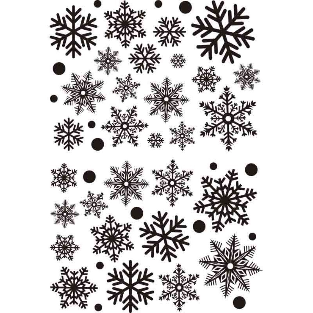 30 Piezas de Adhesivos Navideñ - Snowflake Window Decal reseña y precio
