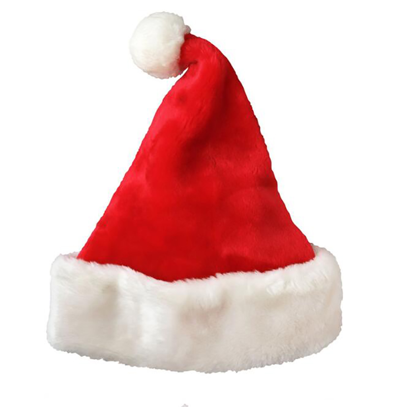 Suministros de la serie navide - Santa Hat Plush reseña y precio