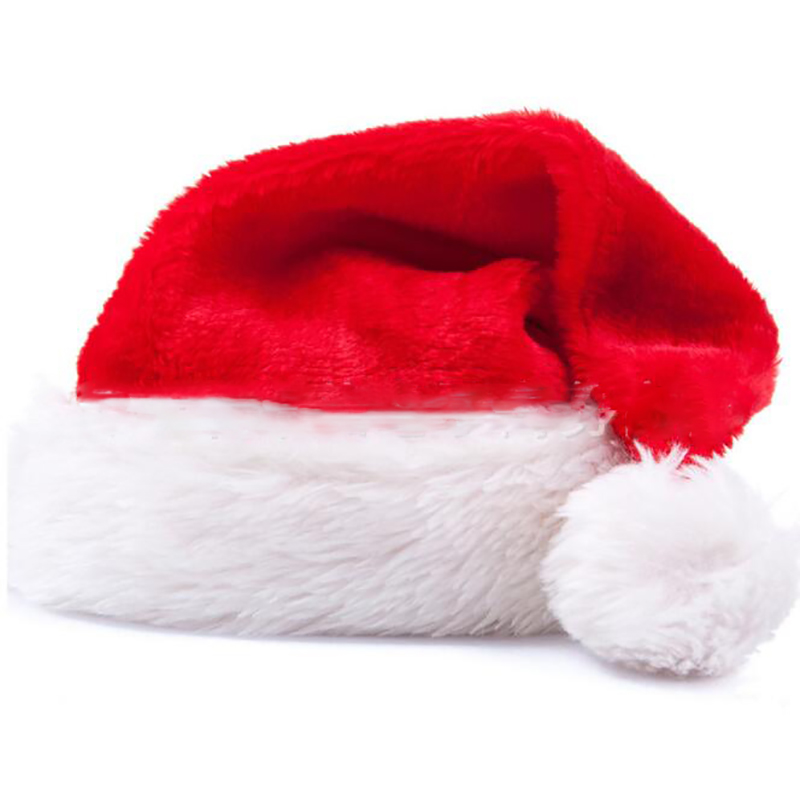 Suministros de la serie navide - Santa Hat Plush reseña y precio