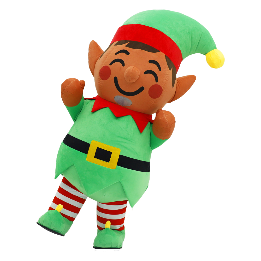 Disfraz inflable de elfo de Na - Elf Costume Christmas reseña y precio