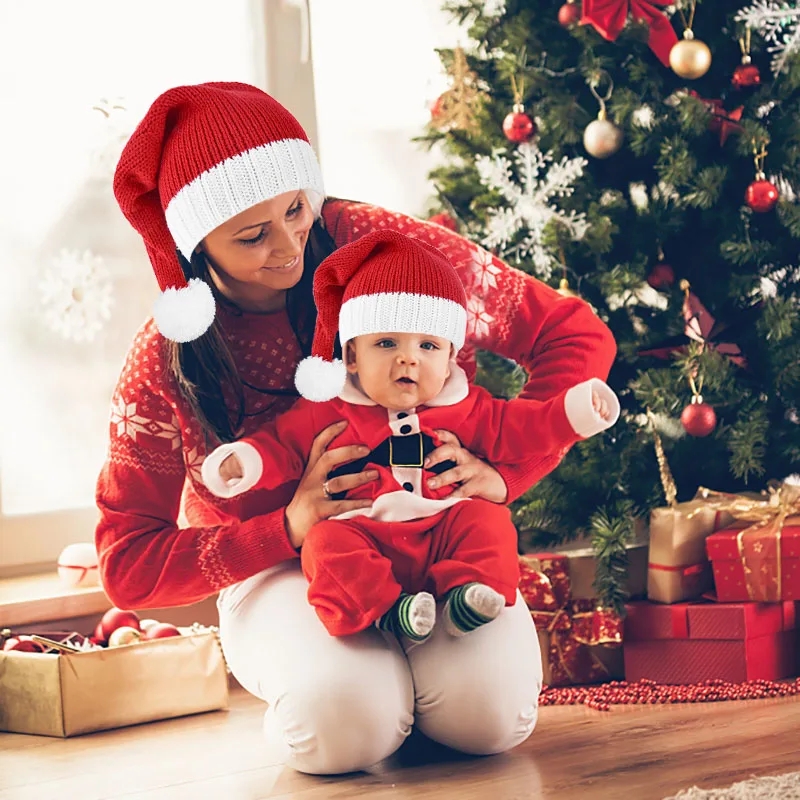 Gorro de Navidad rojo para niñ - Santa Hat Plush reseña y precio