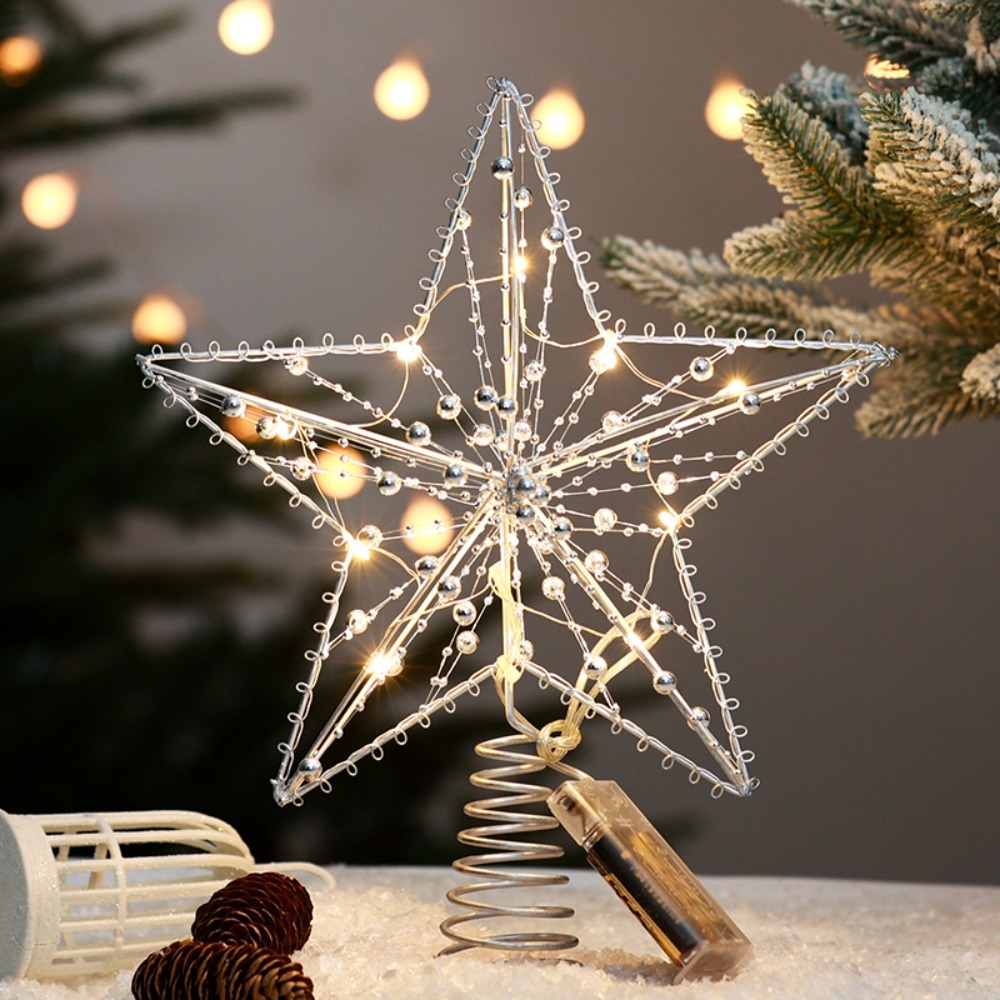 Adorno para árbol de Navidad L - Star Tree Topper reseña y precio