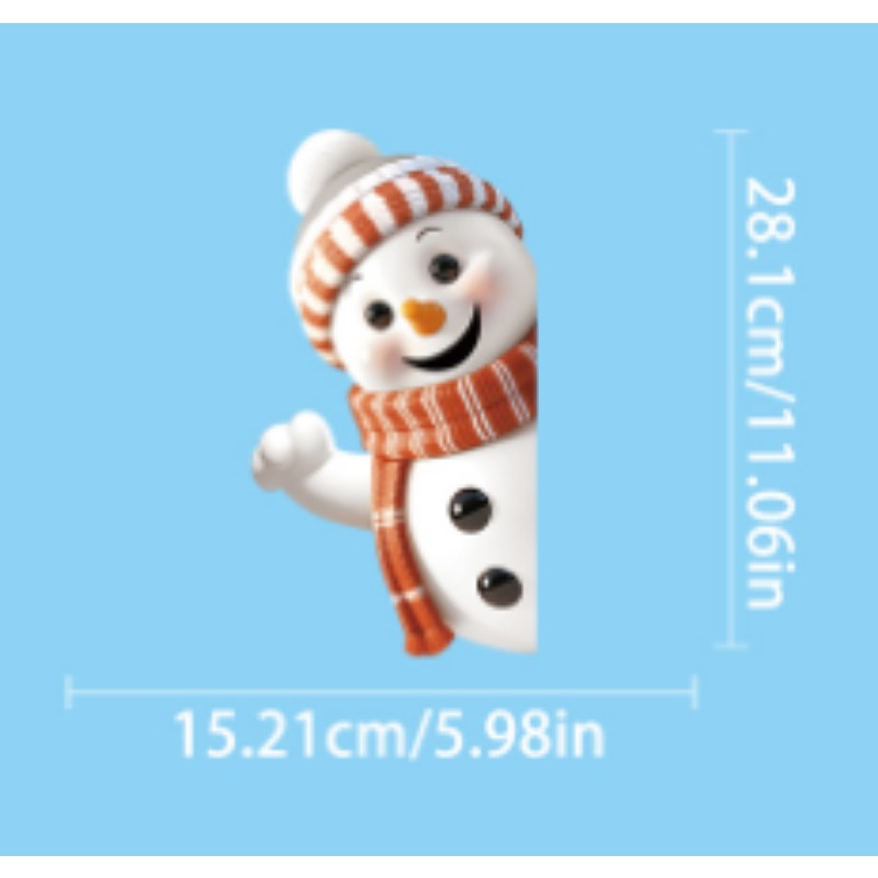 Muñeco de nieve, copo de nieve - Snowflake Window Decal reseña y precio