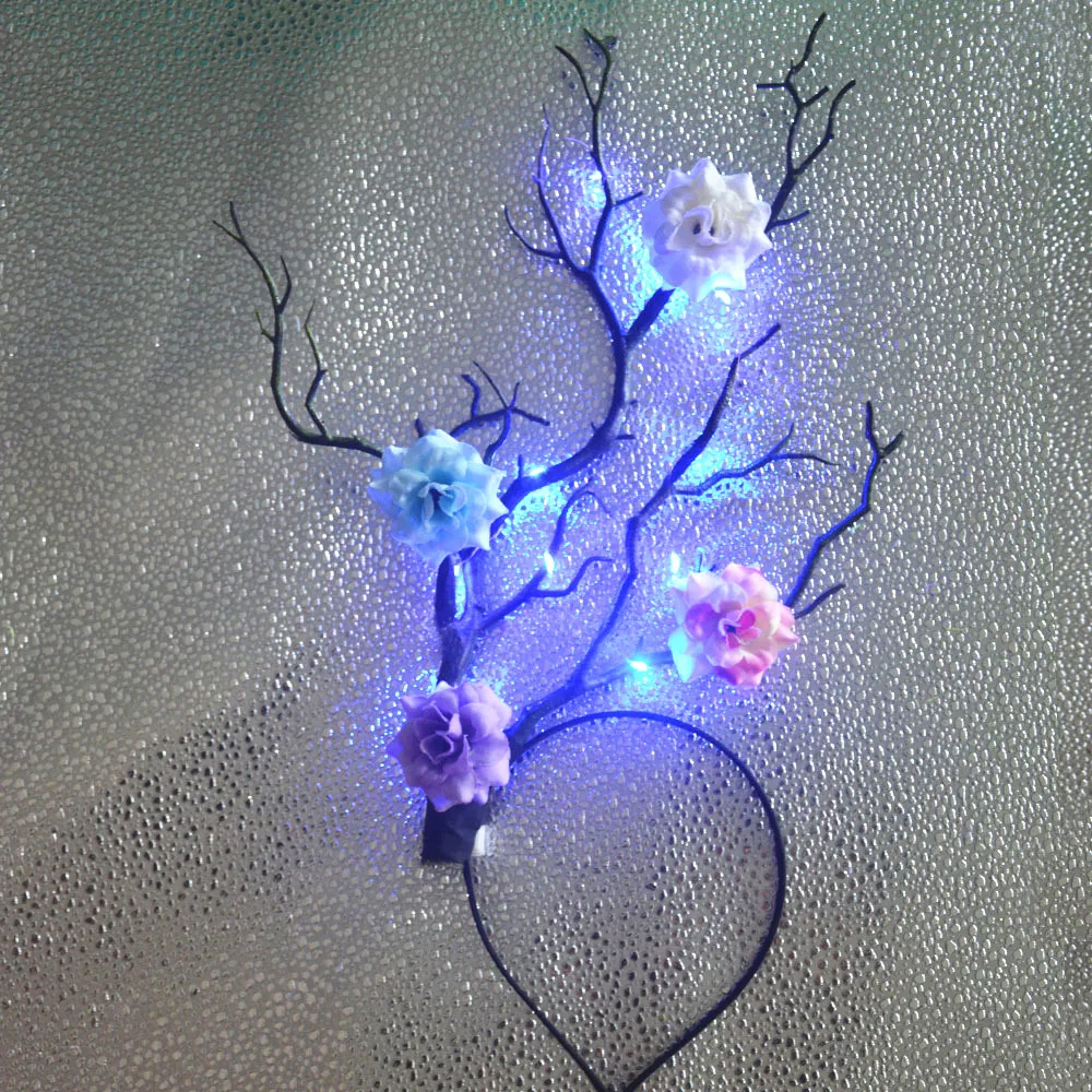 Diadema de cuernos de reno con - Reindeer Antlers Headband reseña y precio