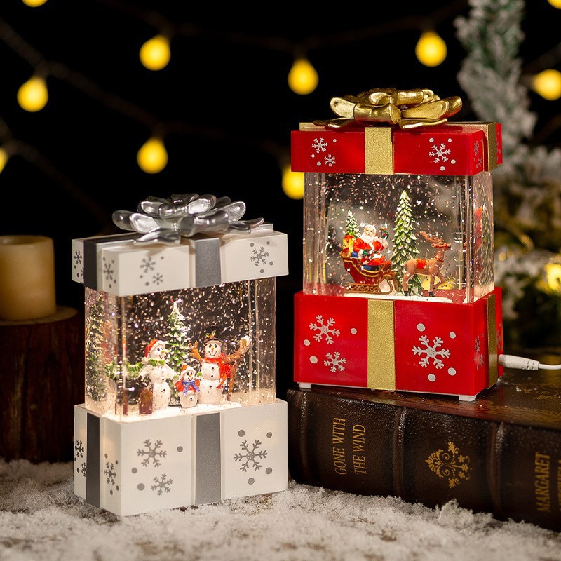 Caja de música automática con  - Snow Globe Musical reseña y precio