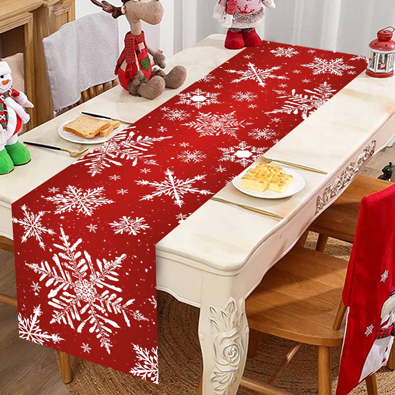 Camino de mesa de Feliz Navida - Christmas Table Runner reseña y precio