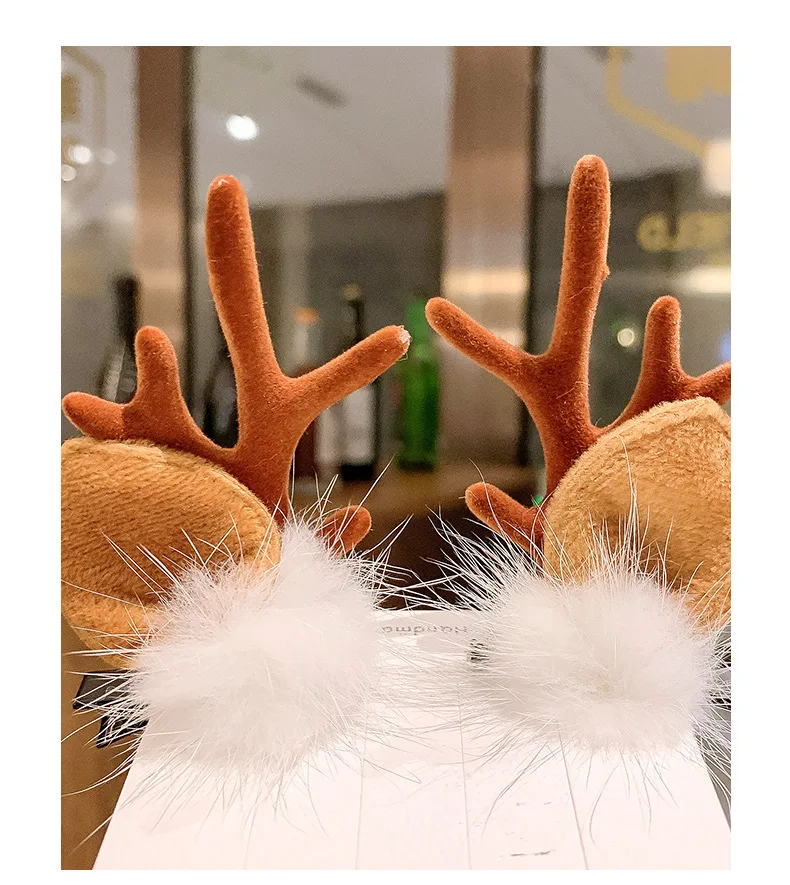 Diadema navideña con astas de  - Reindeer Antlers Headband reseña y precio