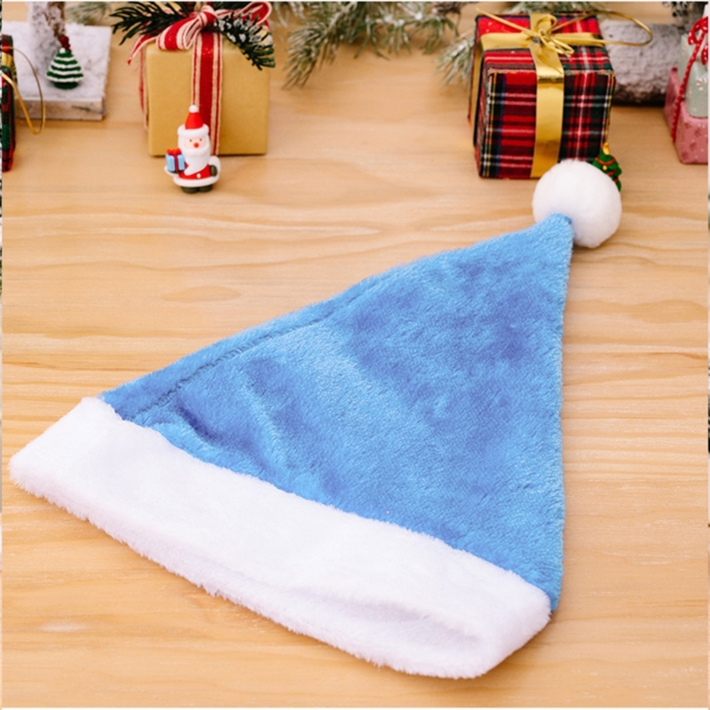 Gorro grueso de Papá Noel X90F - Santa Hat Plush reseña y precio