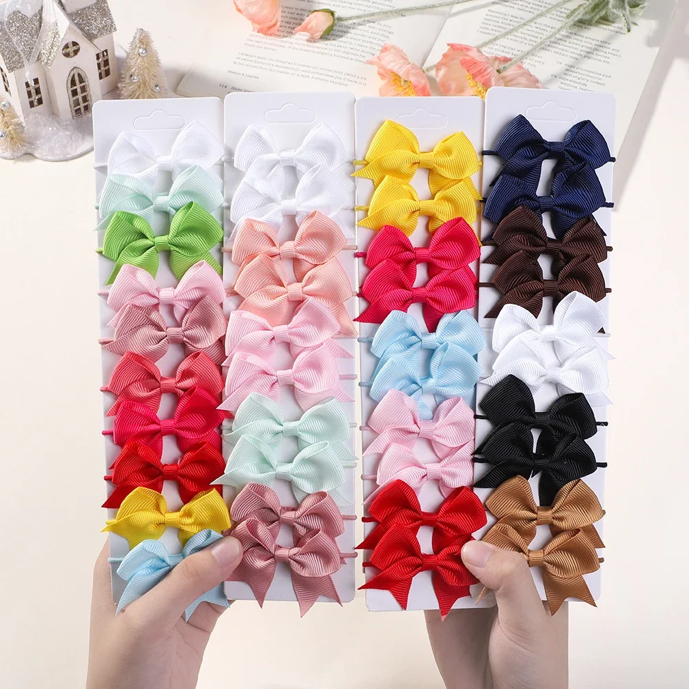 10 Uds. De lazos elásticos par - Ribbon Bow Gift reseña y precio