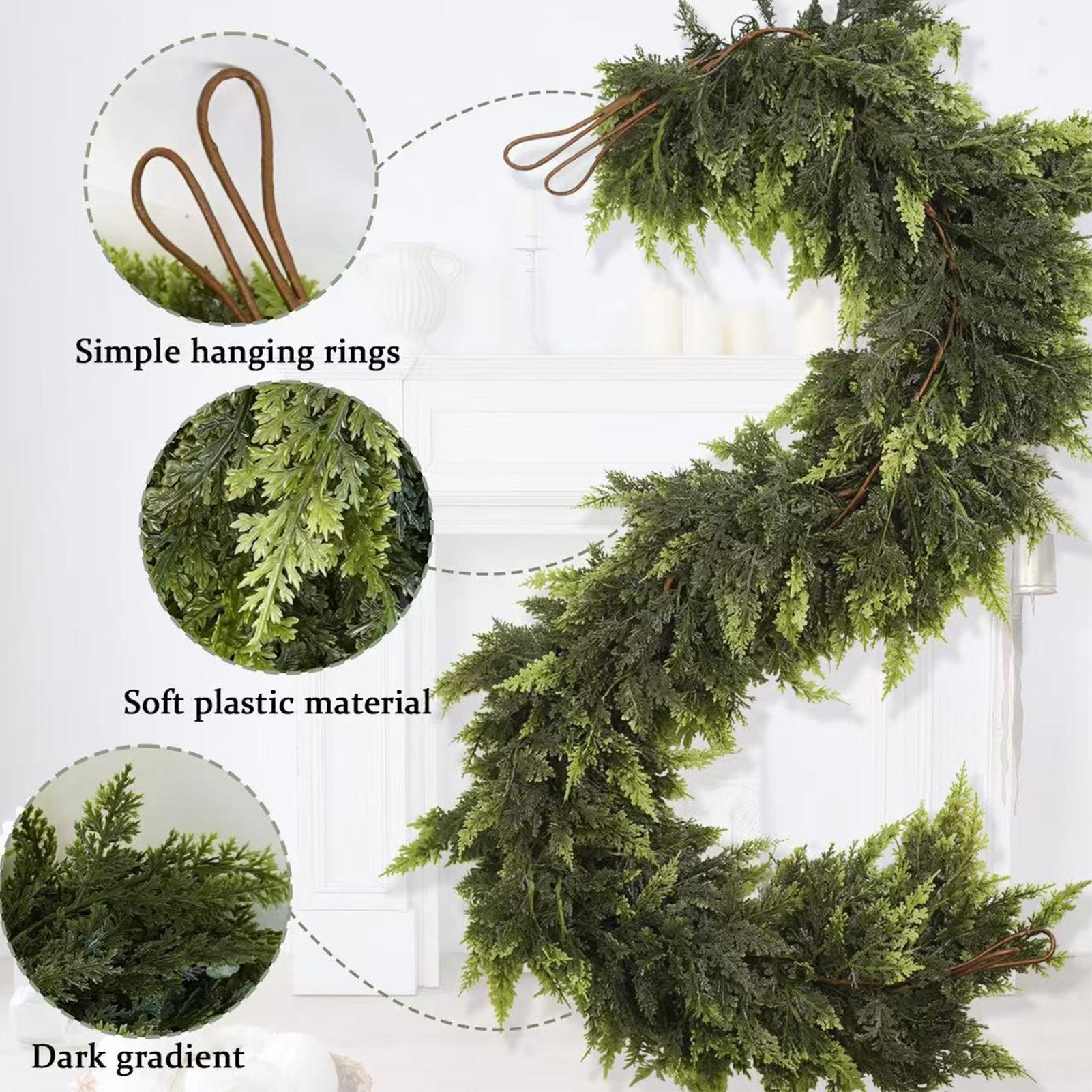 Guirnaldas Navideñas Artificia - Christmas Wreath Fake reseña y precio