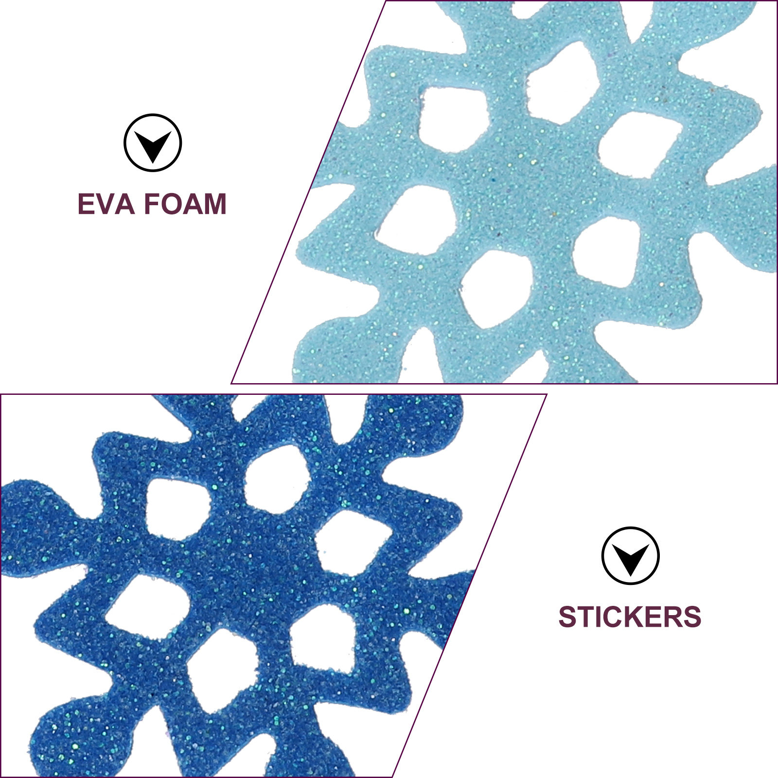 Pegatinas de Espuma con Forma  - Snowflake Window Decal reseña y precio