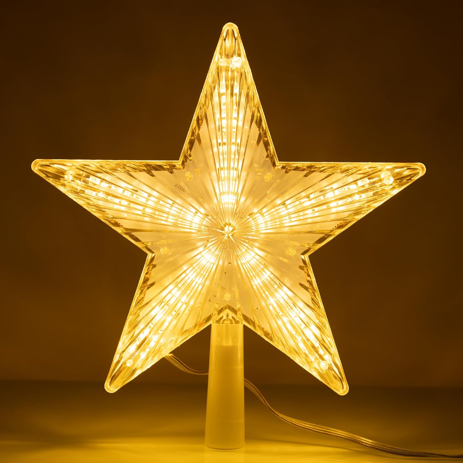 Luz LED de estrella superior p - Star Tree Topper reseña y precio