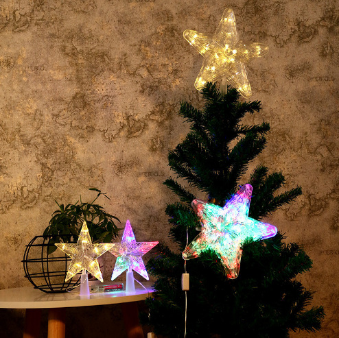 Luz LED de estrella superior p - Star Tree Topper reseña y precio
