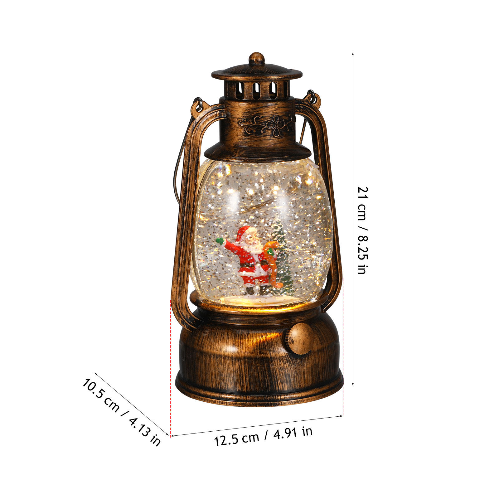 Farol Musical con Globo de Nie - Snow Globe Musical reseña y precio