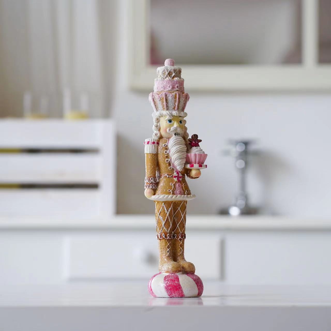 Figura Decorativa de Soldado C - Nutcracker Figurine reseña y precio