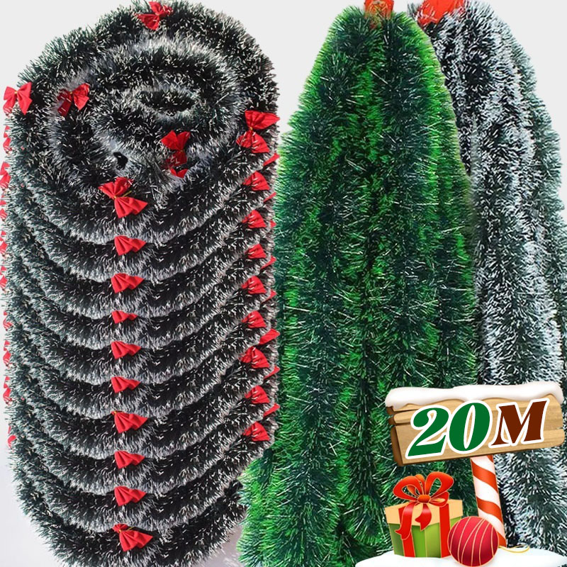 Cintas de oropel de Navidad, t - Tinsel Garland Decoration reseña y precio