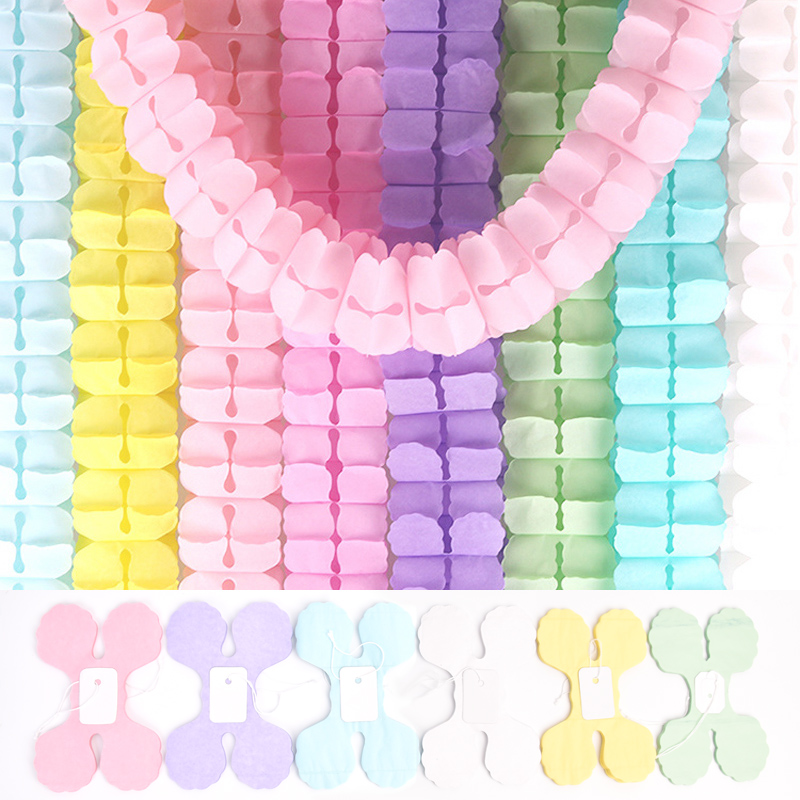 1 unidad de guirnalda de papel - Tinsel Garland Decoration reseña y precio