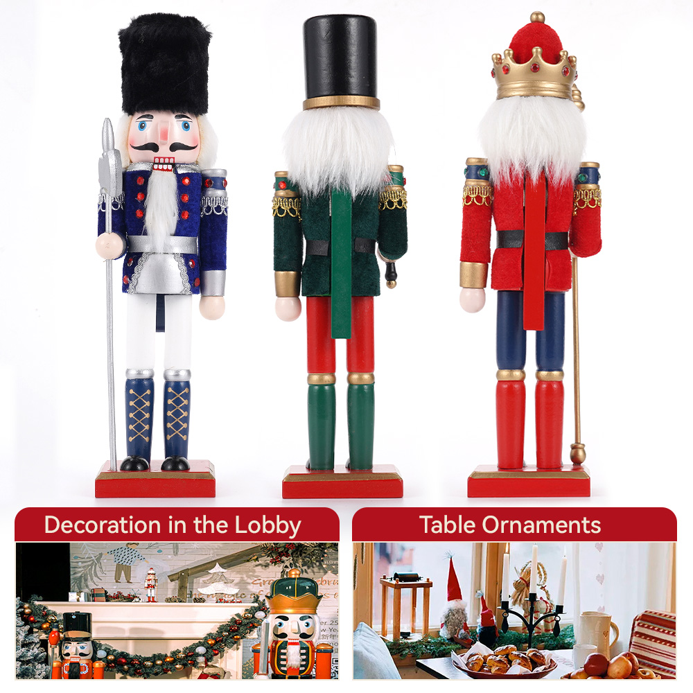 Adorno de Cascanueces de mader - Nutcracker Figurine reseña y precio