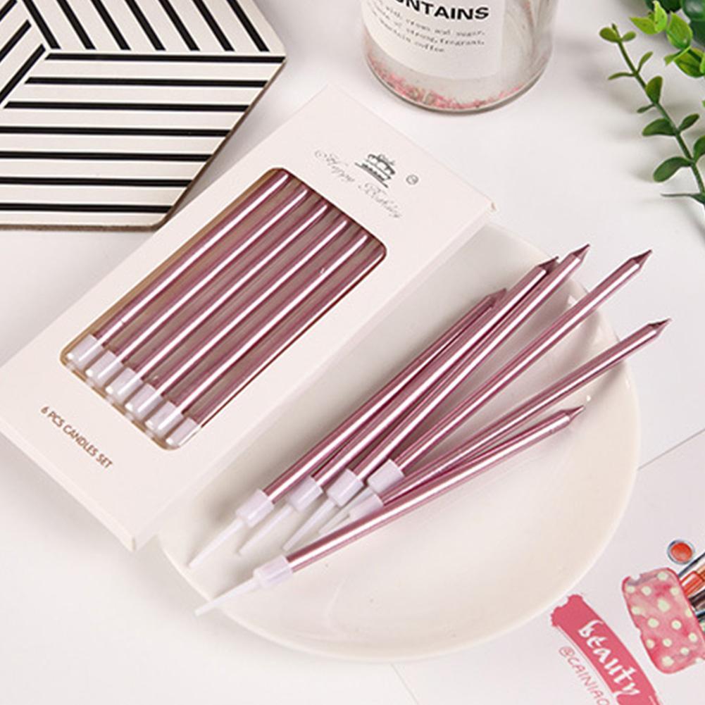 6/18 Uds. Velas de cumpleaños  - Holiday Candle Set reseña y precio