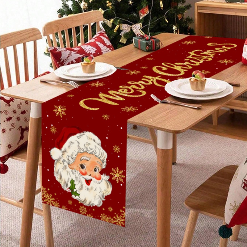 Camino de Mesa Navideño, Decor - Christmas Table Runner reseña y precio