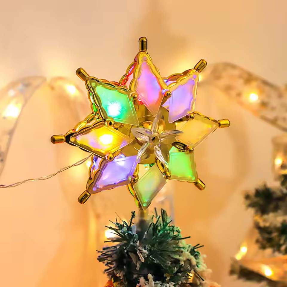 Adorno de Estrella Iluminada p - Star Tree Topper reseña y precio