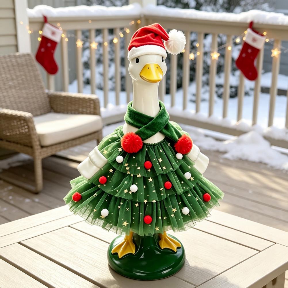Traje de Ganso Navideño para P - Santa Hat Plush reseña y precio