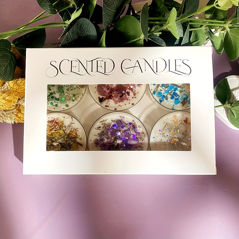 Juego de 6 velas perfumadas, p - Holiday Candle Set reseña y precio