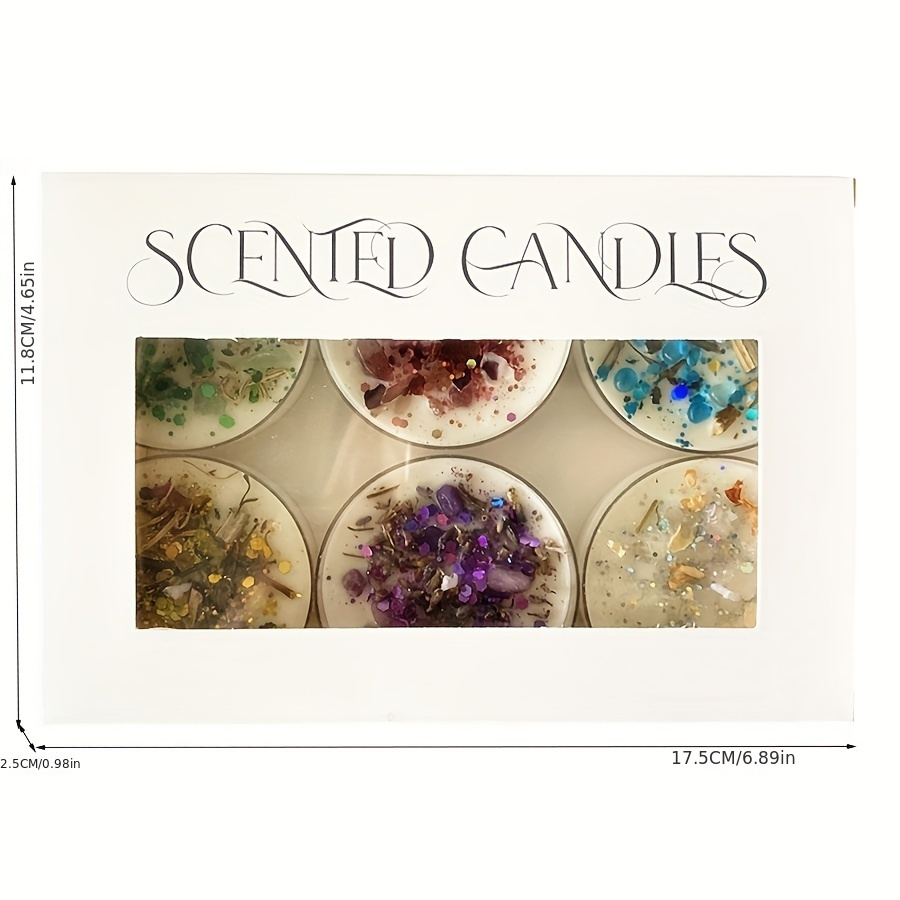 Juego de 6 velas perfumadas, p - Holiday Candle Set reseña y precio