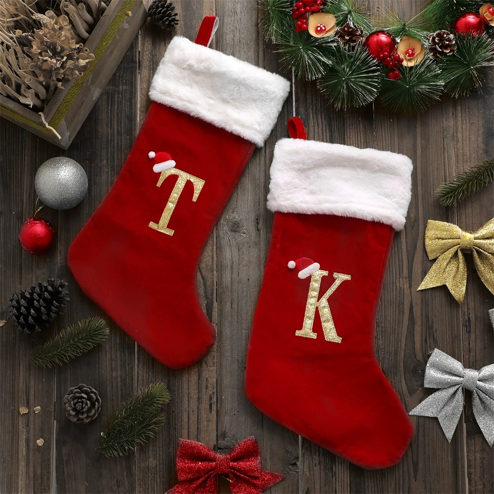 Nueva bolsa de regalo de calce - Christmas Stocking Hanging reseña y precio