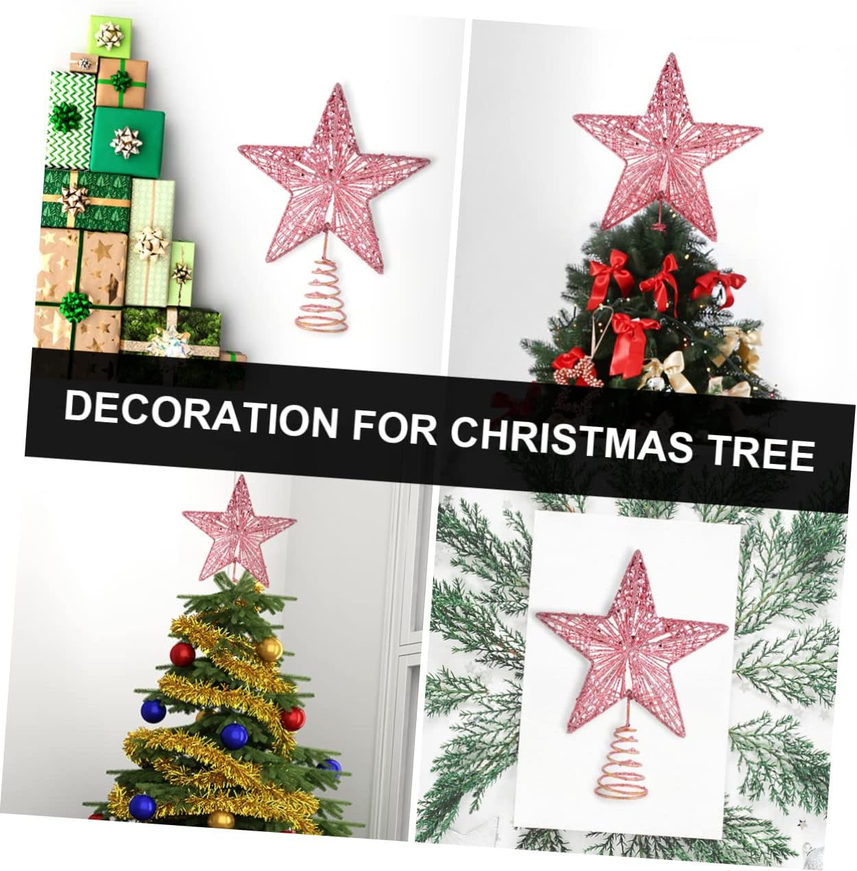 20 adornos para árbol de Navid - Star Tree Topper reseña y precio
