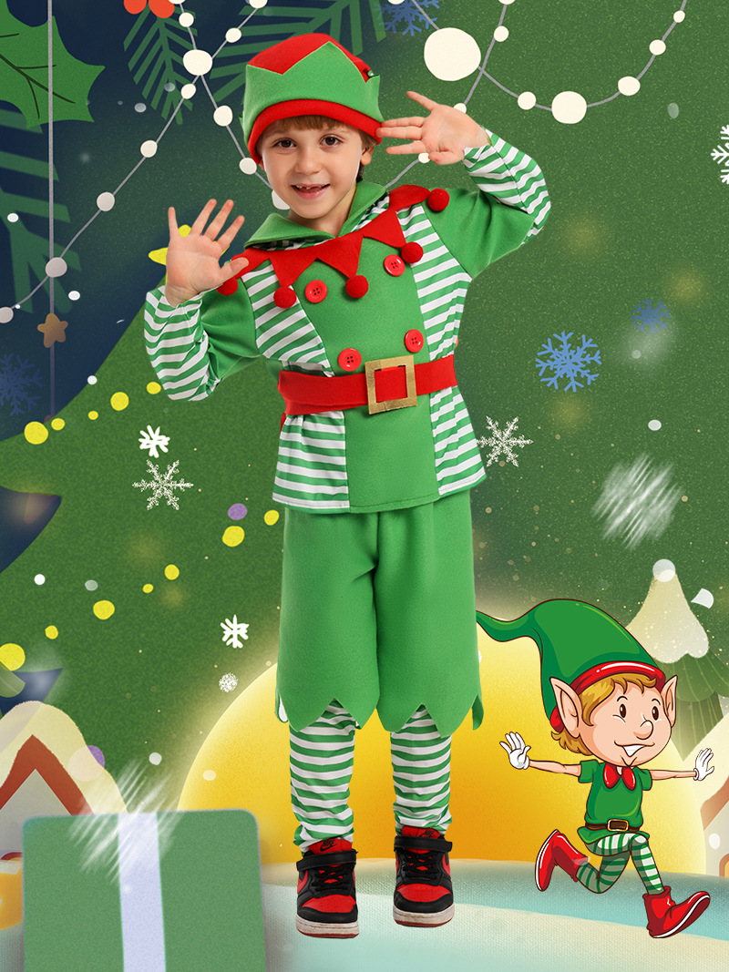 Disfraz de elfo de Navidad par - Elf Costume Christmas reseña y precio