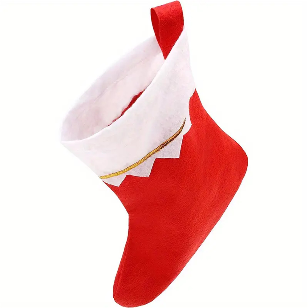 Medias navideñas de fieltro ro - Christmas Stocking Hanging reseña y precio