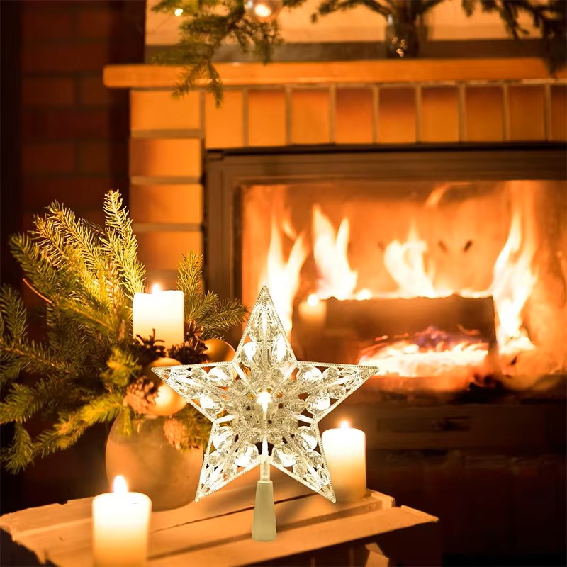 Adorno de árbol de Navidad de  - Star Tree Topper reseña y precio
