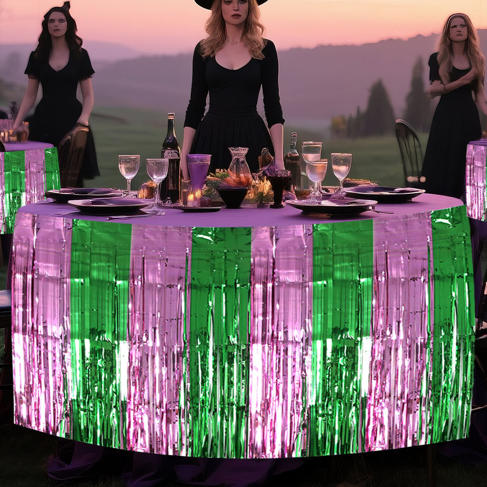 Decoración de mesa para fiesta - Tinsel Garland Decoration reseña y precio