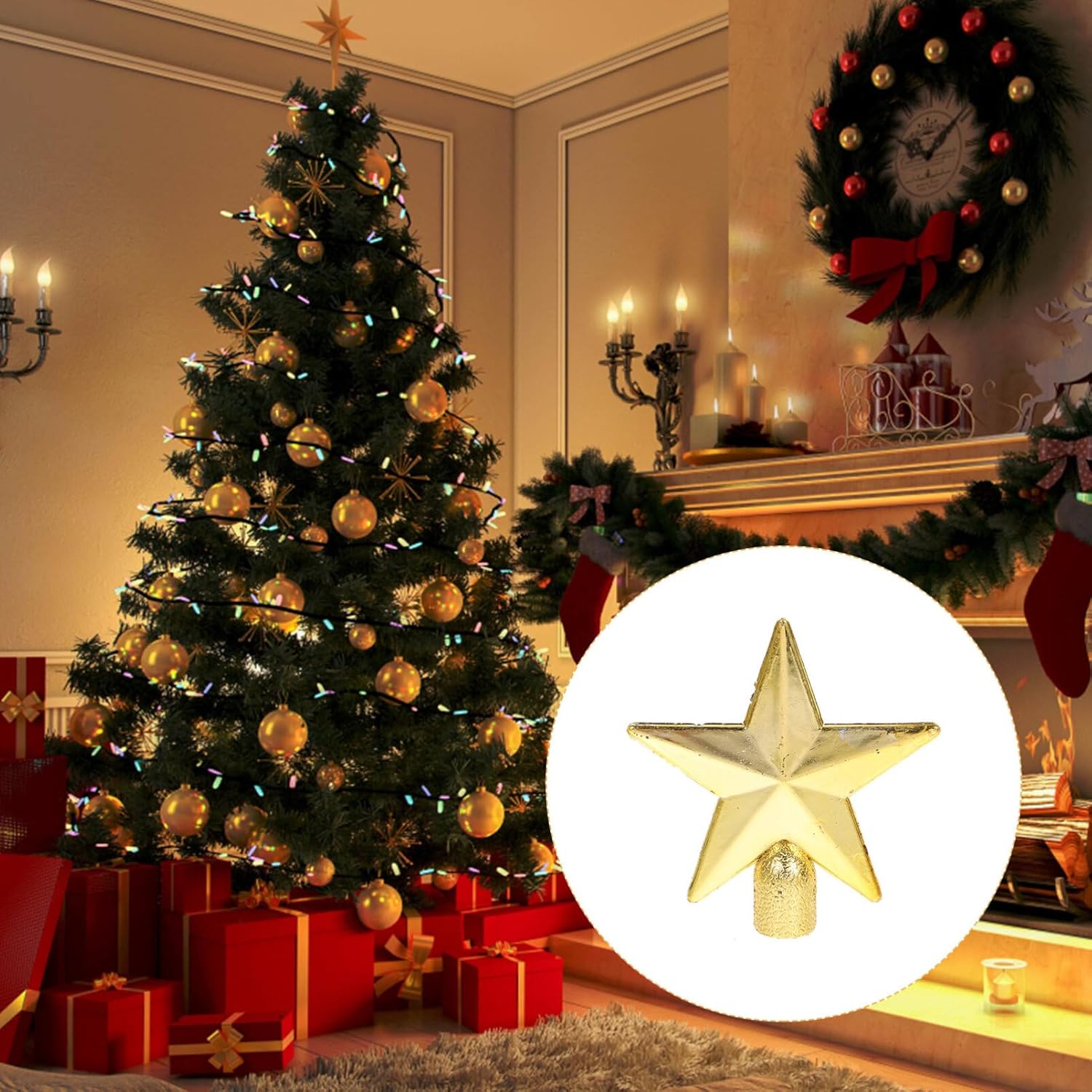 Mini adorno para árbol de Navi - Star Tree Topper reseña y precio