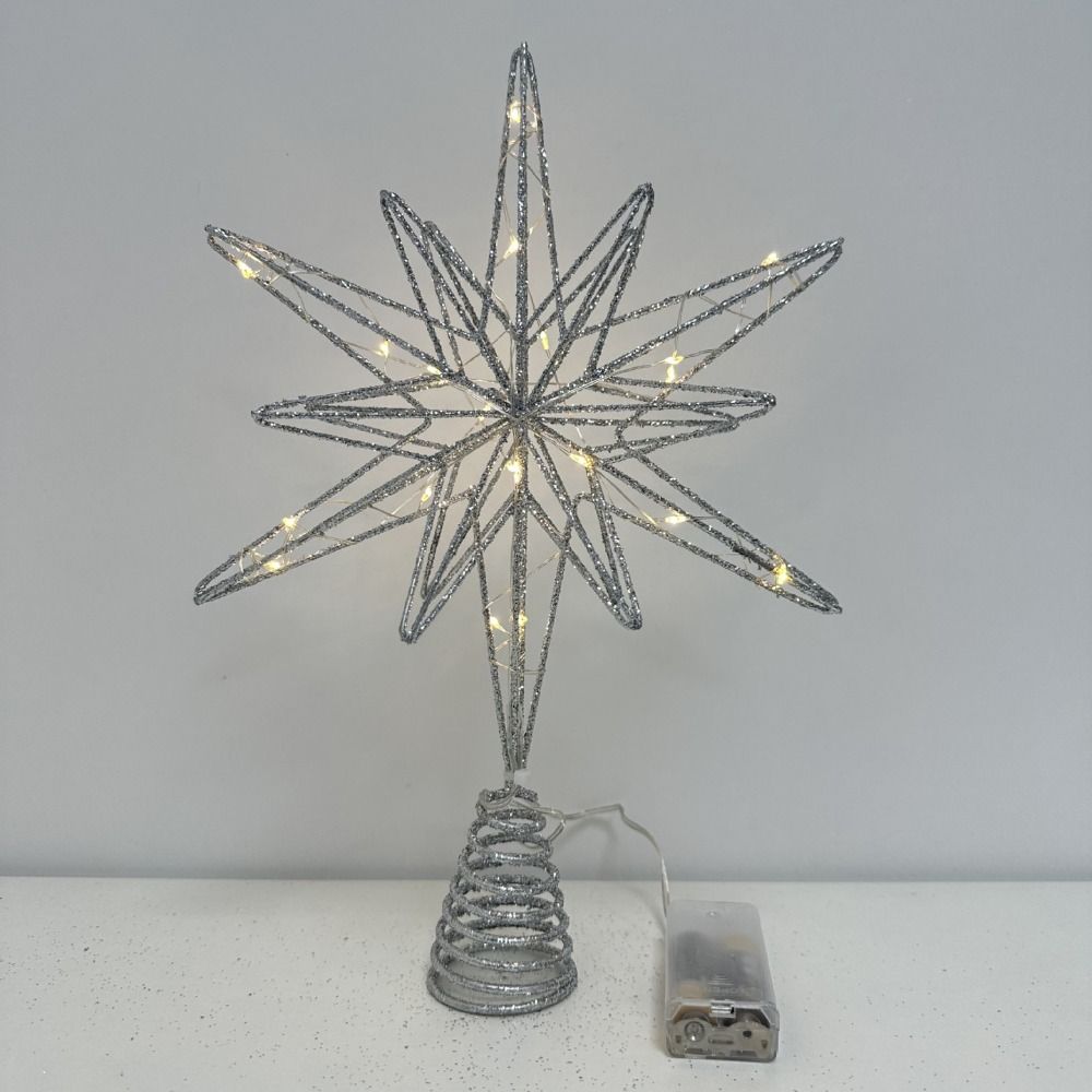 Adorno para árbol de Navidad c - Star Tree Topper reseña y precio
