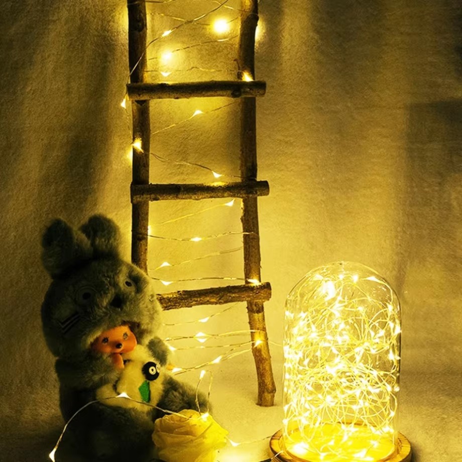 Guirnalda de luces LED de alam - Led Fairy String Lights reseña y precio